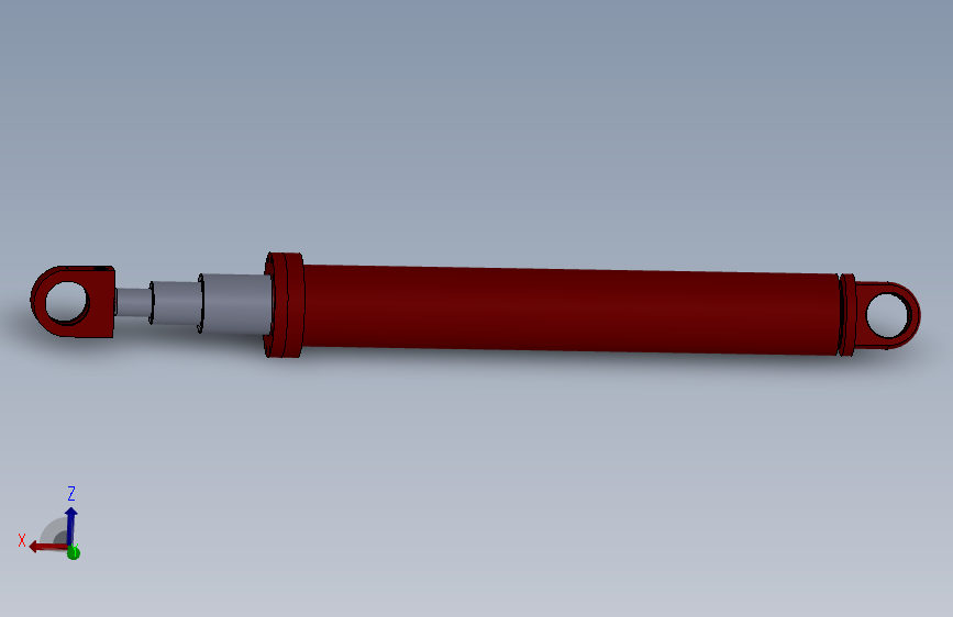 三级伸缩液压缸107124