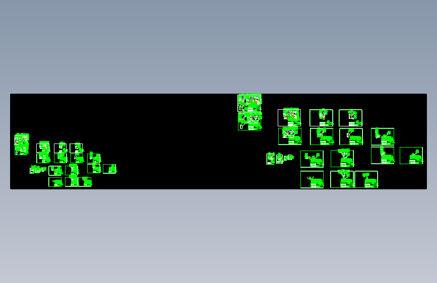 山地自行车图纸整车 1238411