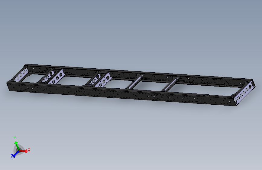 商用车车架总成1523613