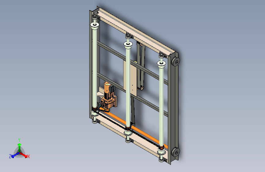 双向行走小车1483952