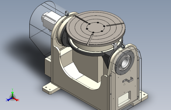 双轴自动变位机DWP-P-500总装1656020