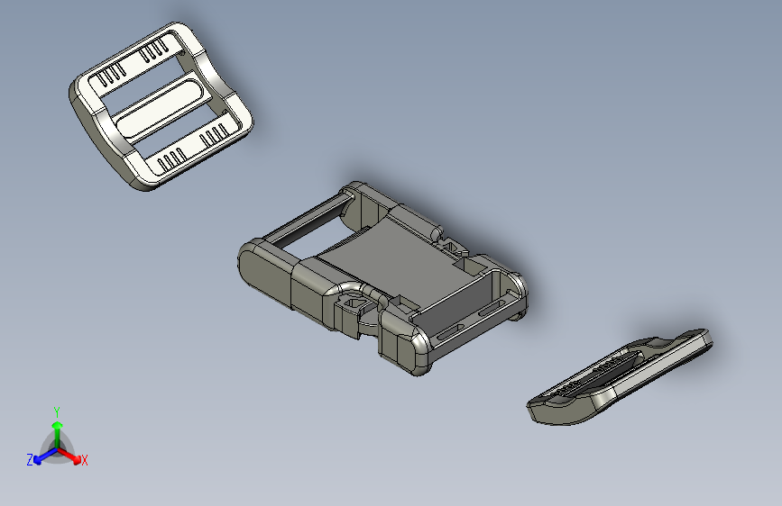 塑胶卡扣背包卡扣714778