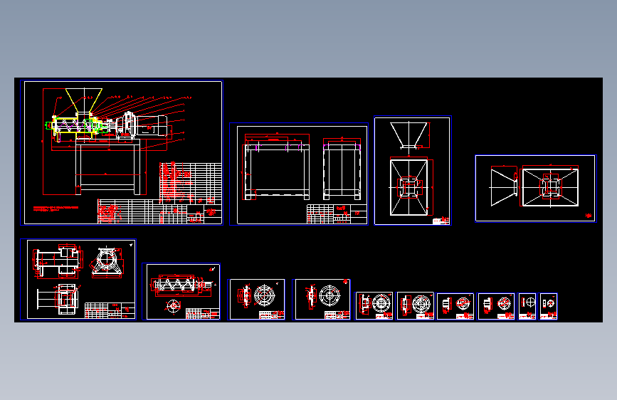 塑料热挤压造粒机套图837577