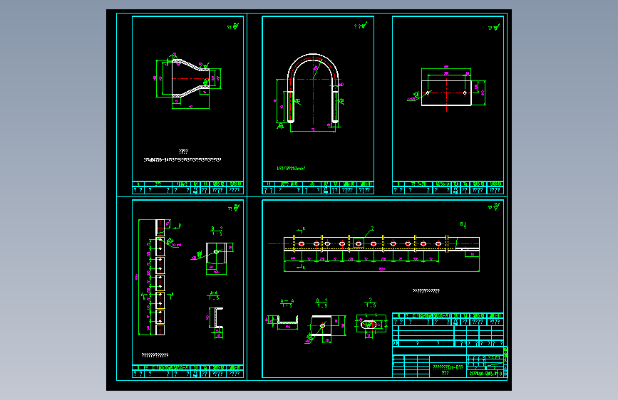 套管换热器图纸设计570226