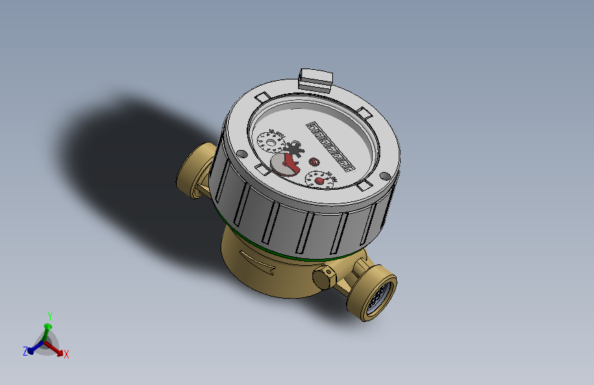 铜壳不锈钢封计数器1629086