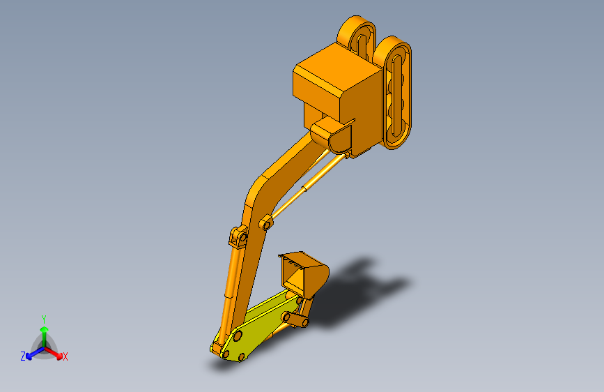 挖掘机模型及仿真1175933