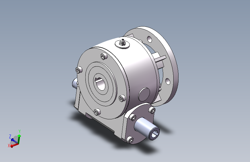 涡轮减速器建模388736