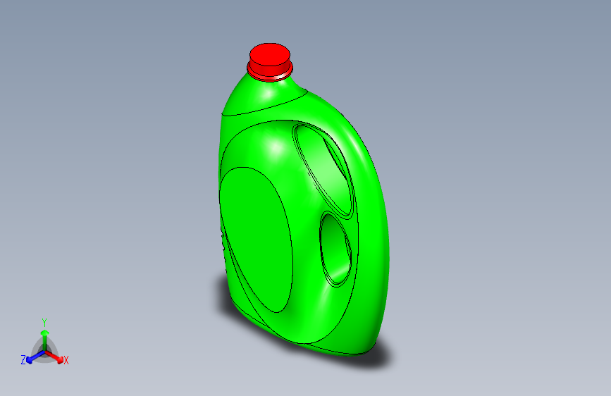 洗衣液瓶子设计718079