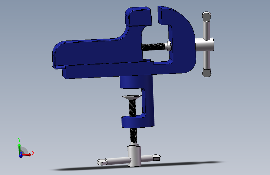 小型简易台钳269806