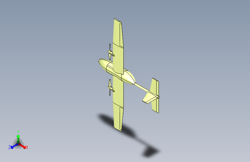 小型民用固定翼无人机372996