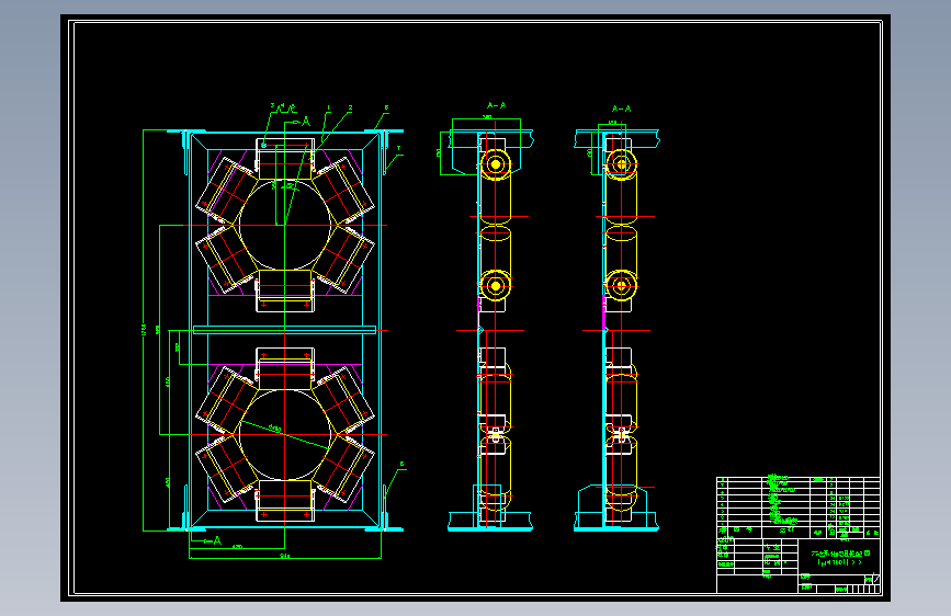 新型圆管带式输送机详细图1042513