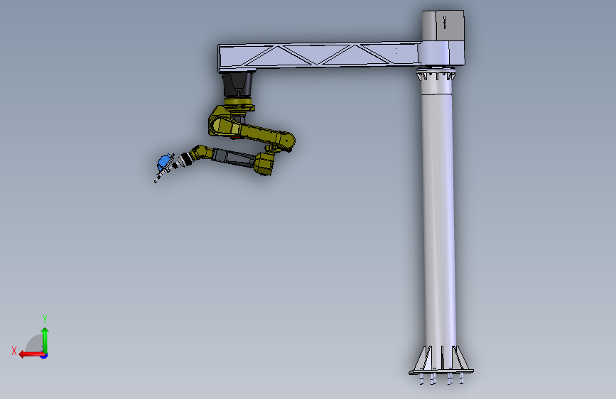 旋转吊臂倒挂机器人487792