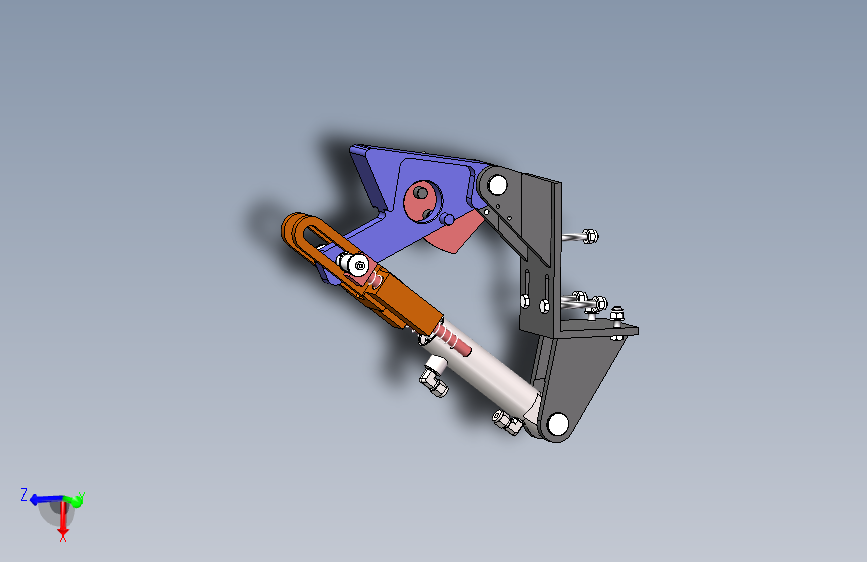 液压缸锁紧装置497541