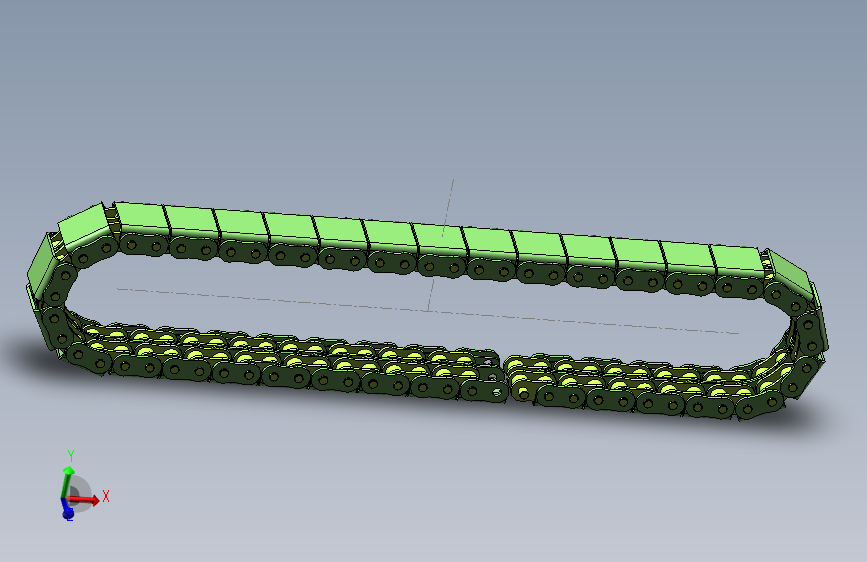 移栽带U型盖链条08B-U2 488405