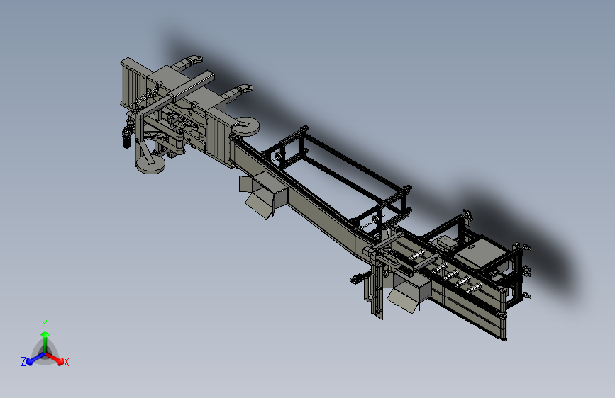饮料瓶自动装箱封箱机总装图430535