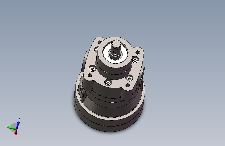 轴向柱塞泵SW三维图 1712502