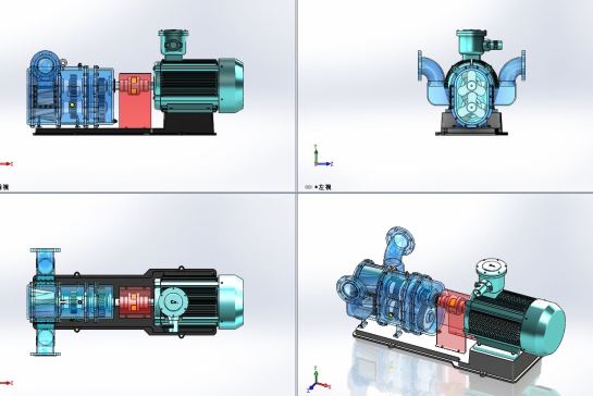 转子泵ZZB125装配1658500
