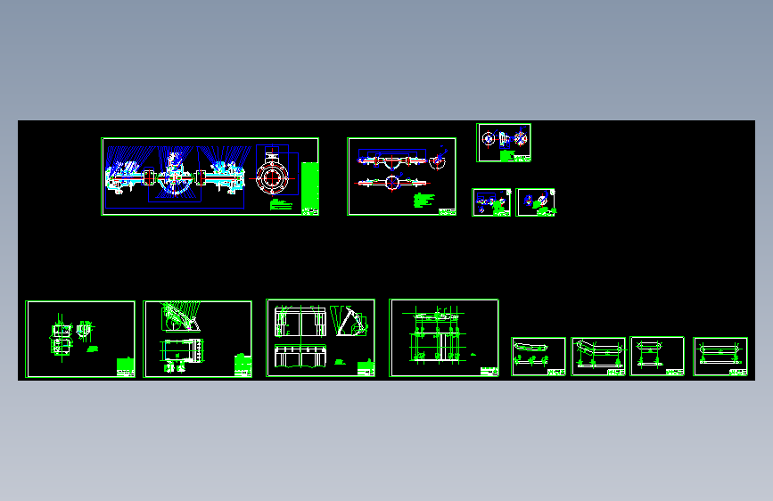 装载机后驱动桥1464122