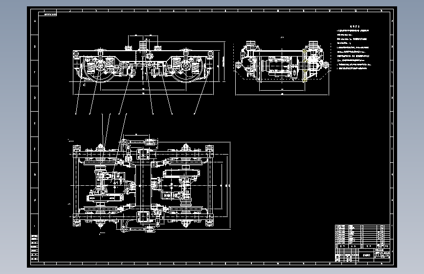 准高速转向架92413
