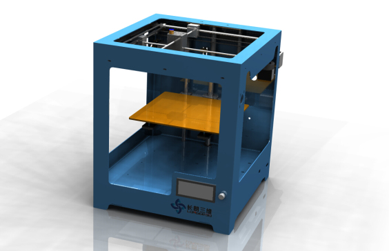 桌面级3D打印机 全套设计图纸 包含可编辑模型 和 工程图纸172262