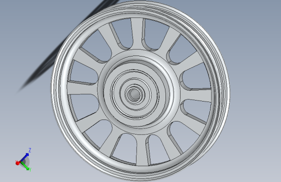 雅马哈 FZ-250 摩托车轮毂