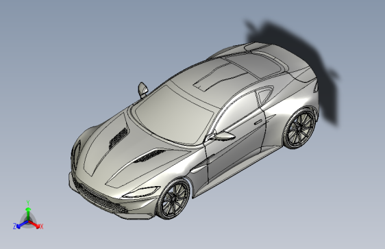 阿斯顿马丁DB10幽灵 - 复制品