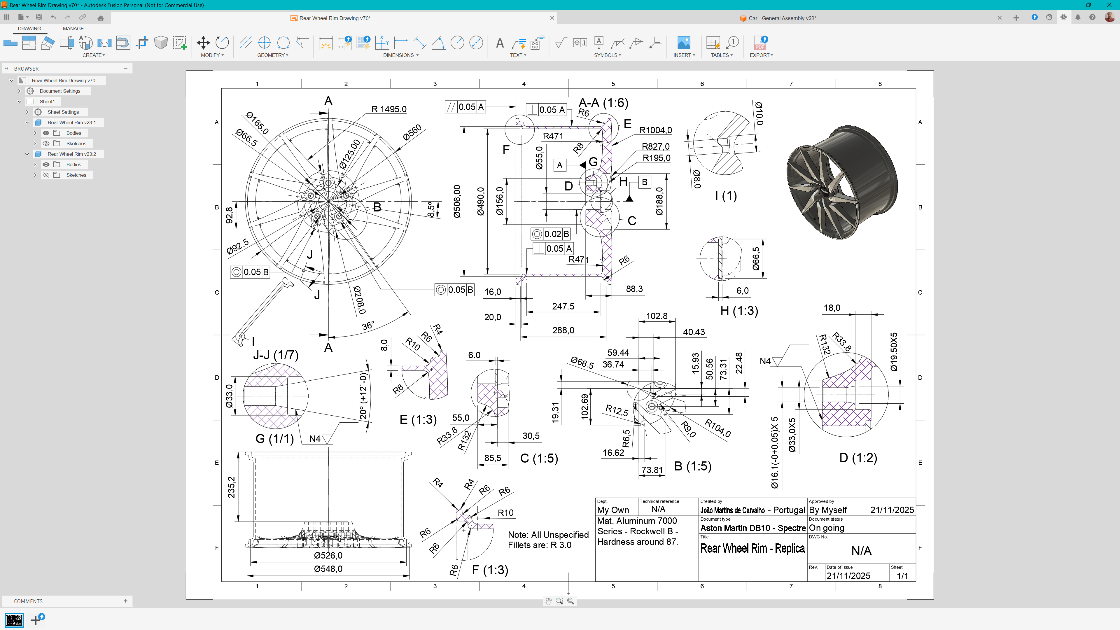 阿斯顿马丁DB10幽灵 - 复制品