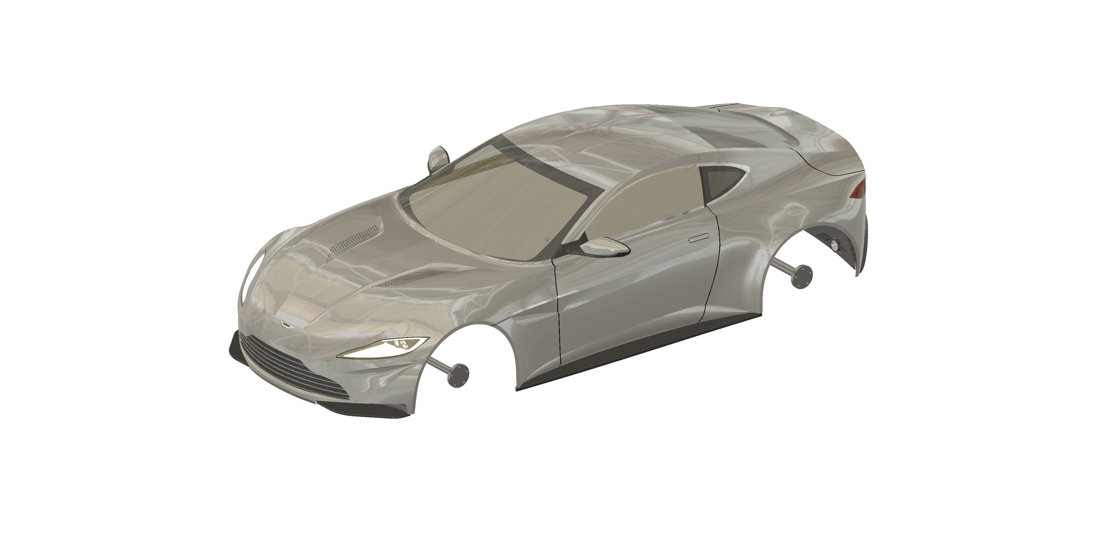 阿斯顿马丁DB10幽灵 - 复制品