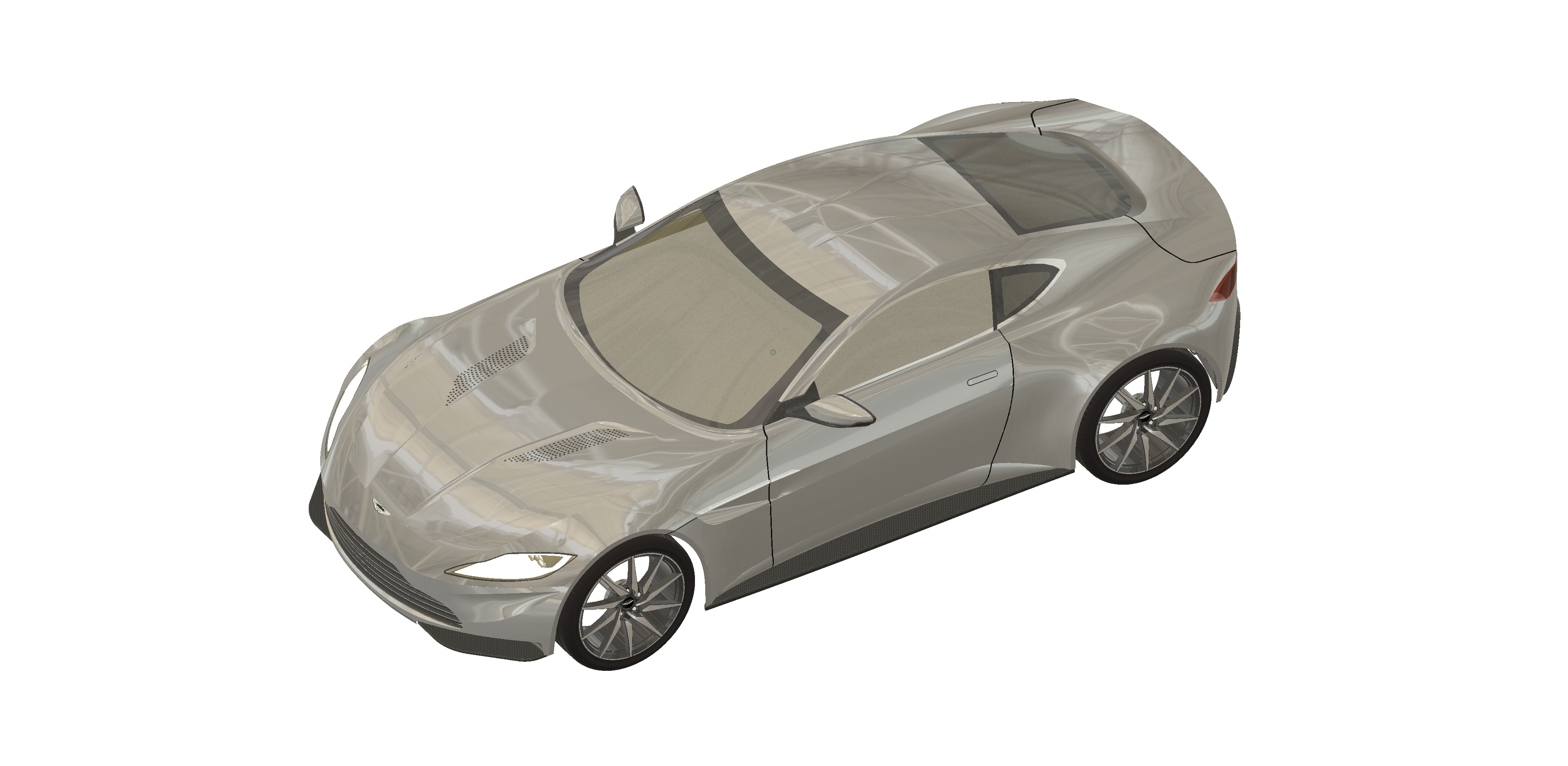 阿斯顿马丁DB10幽灵 - 复制品