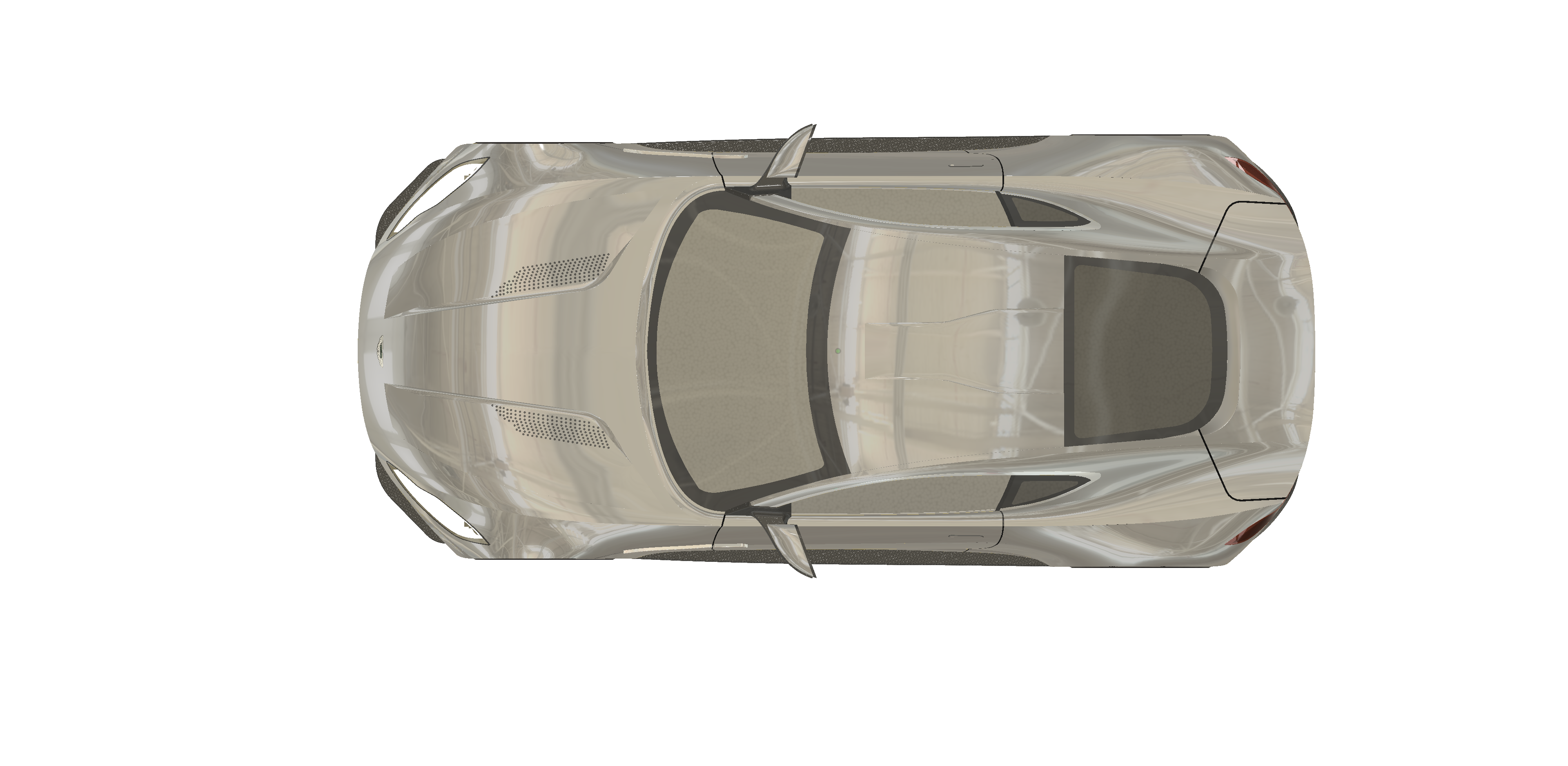 阿斯顿马丁DB10幽灵 - 复制品