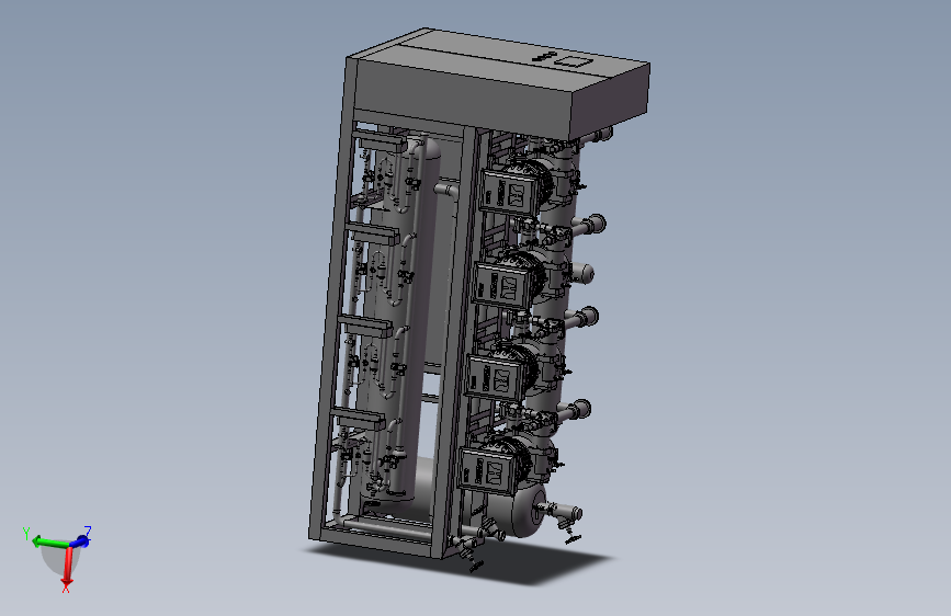 螺杆四并联机组-- 721392-600