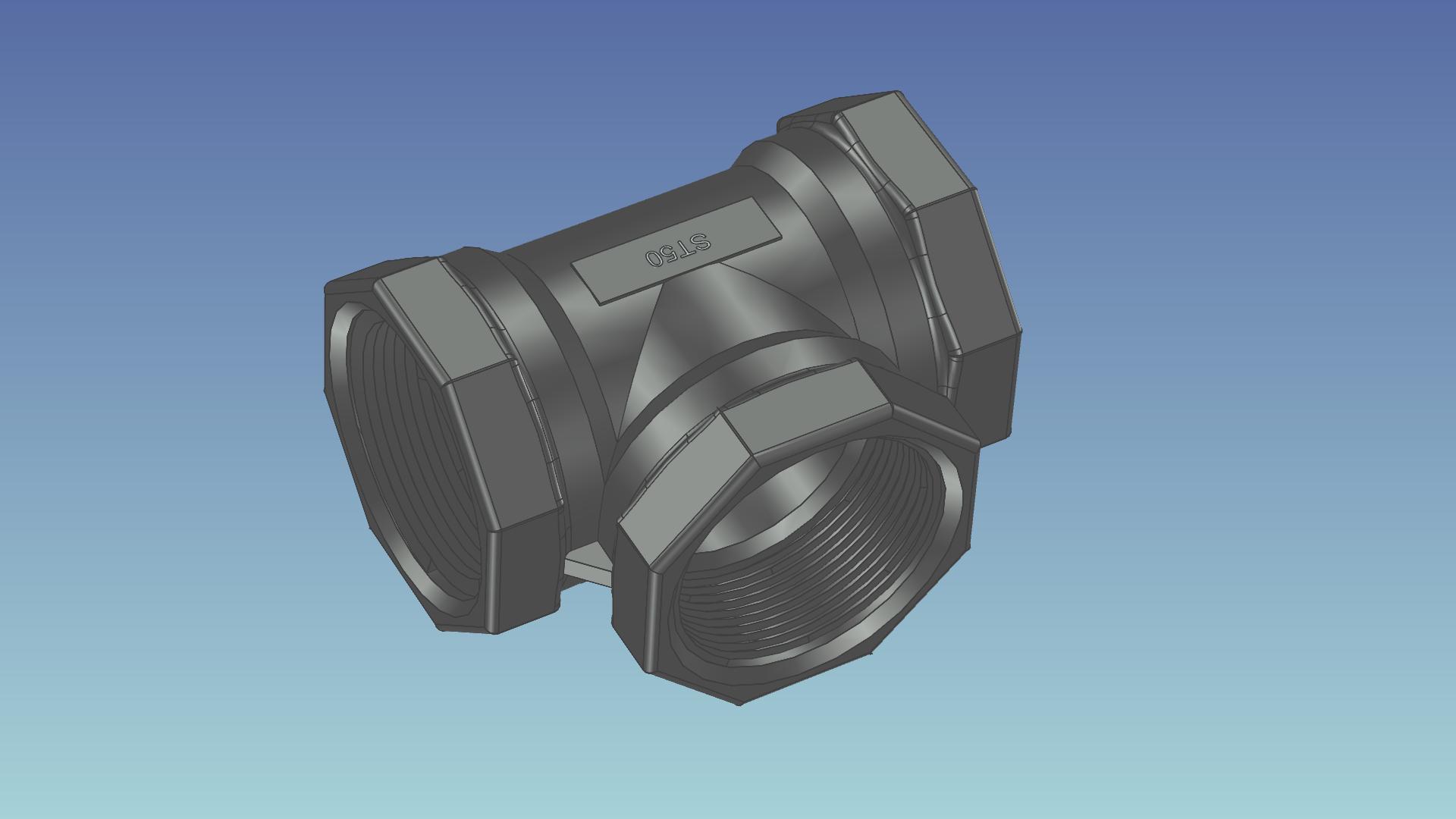 三通 PE 内螺纹 铁