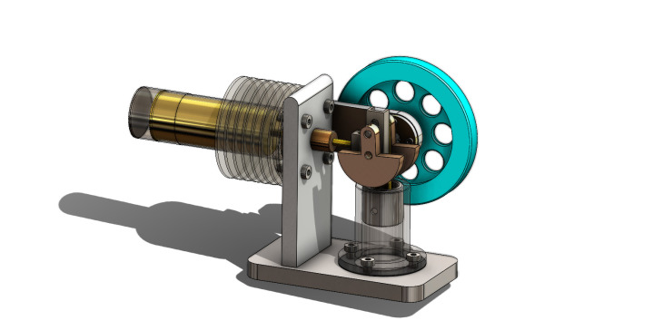 斯特林发动机设计..