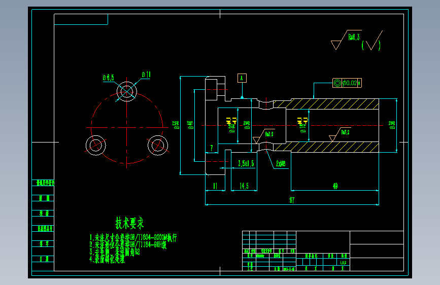 柱塞泵CAD图纸14张 548457