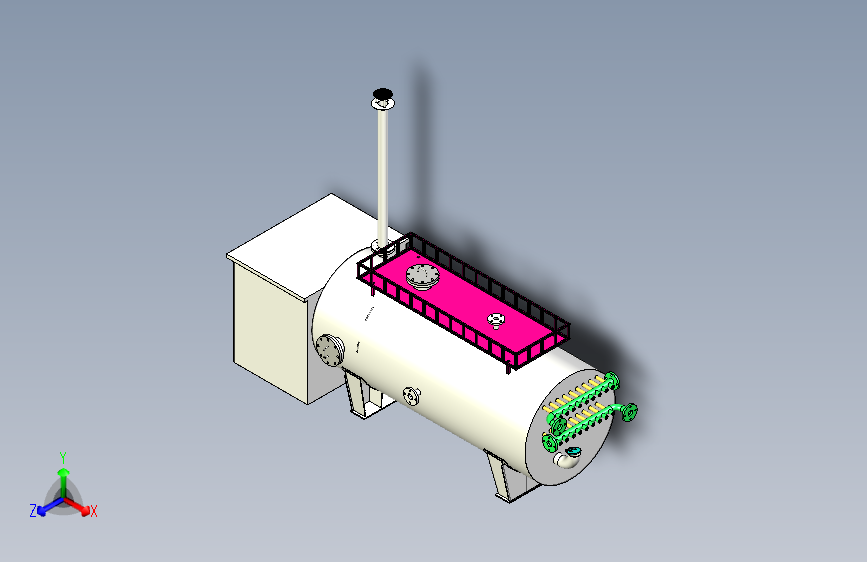 真空加热炉装配1379592
