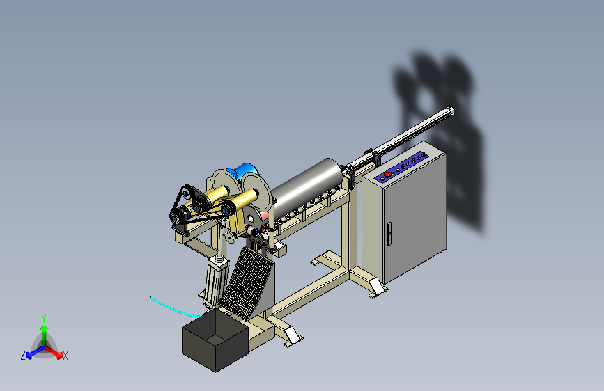 圆木材切片机1141106