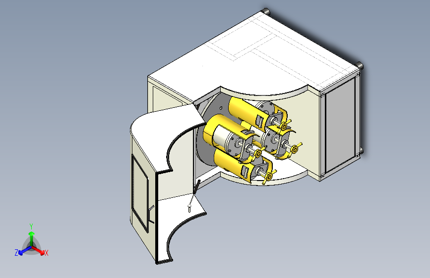 小型卧式行星球磨机1508697