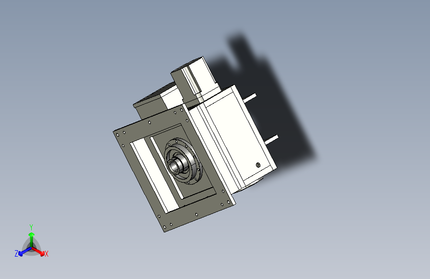 涡轮蜗杆旋转平台1114846