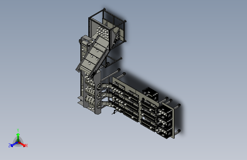 水果称重分拣机三维797447