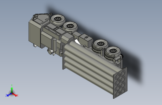 美国萨德导弹发射车+step 1203604