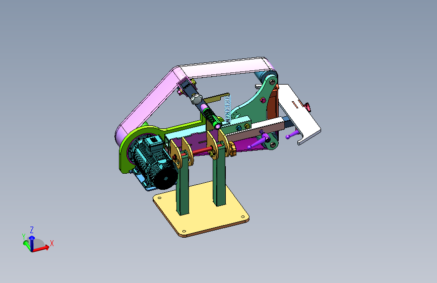 立式砂带磨床1432517
