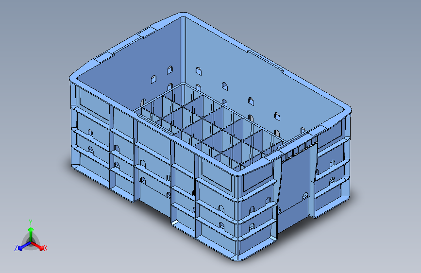 加固周转箱 1711165