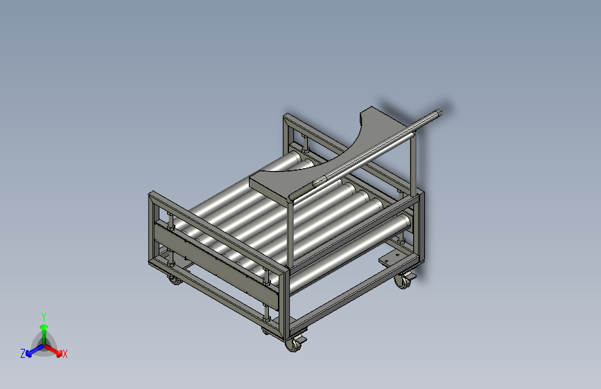 滚筒架推酸车 1629172