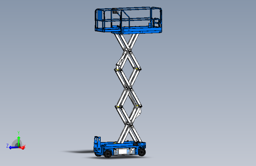 高空作业平台整机设计706412