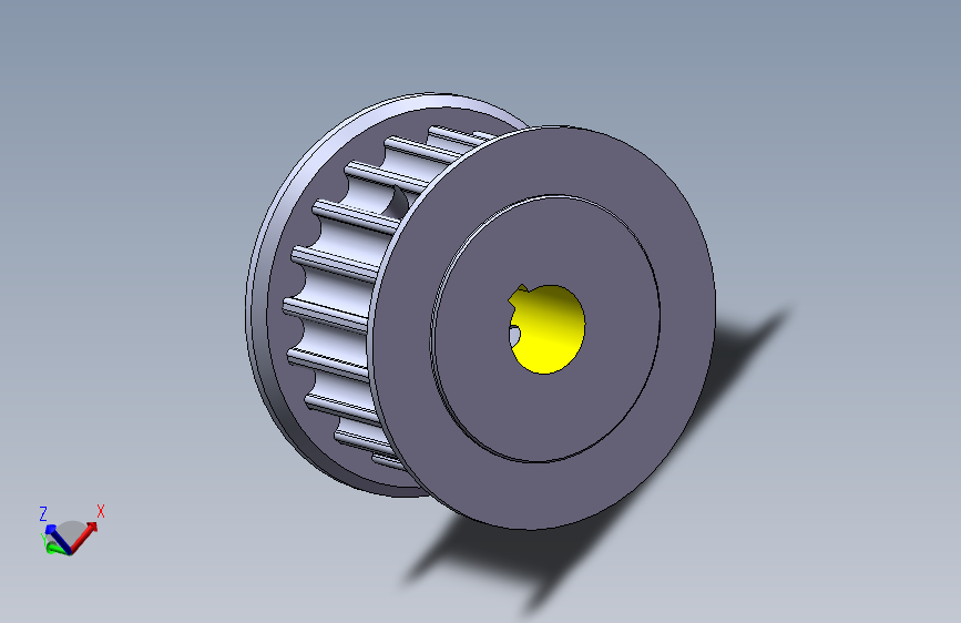 多配置圆弧齿同步轮1198501