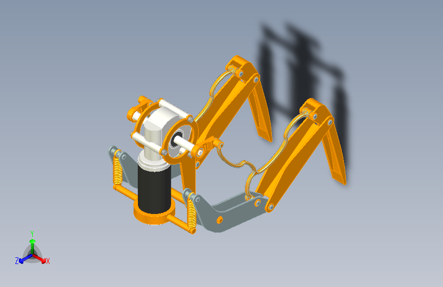 袋鼠机构装配1329224