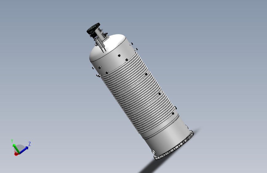 不锈钢发酵罐模型 544016