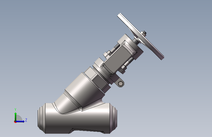 DN80 PN320 Y型截止阀792964