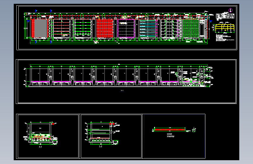 300吨变孔隙滤池土建图789361