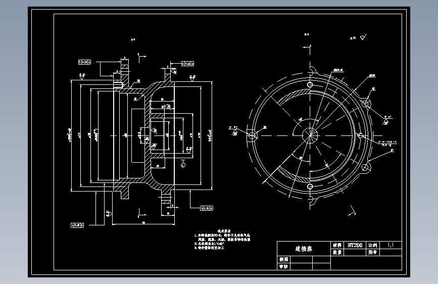K024-连接座机械加工工艺规程及9 连接座 车外圆夹具夹具课程设计
